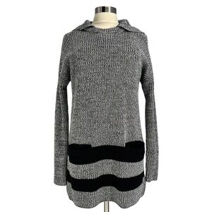 VICTORIA'S SECRET 100% Cotton Tunic Length Hooded Sweater S/P